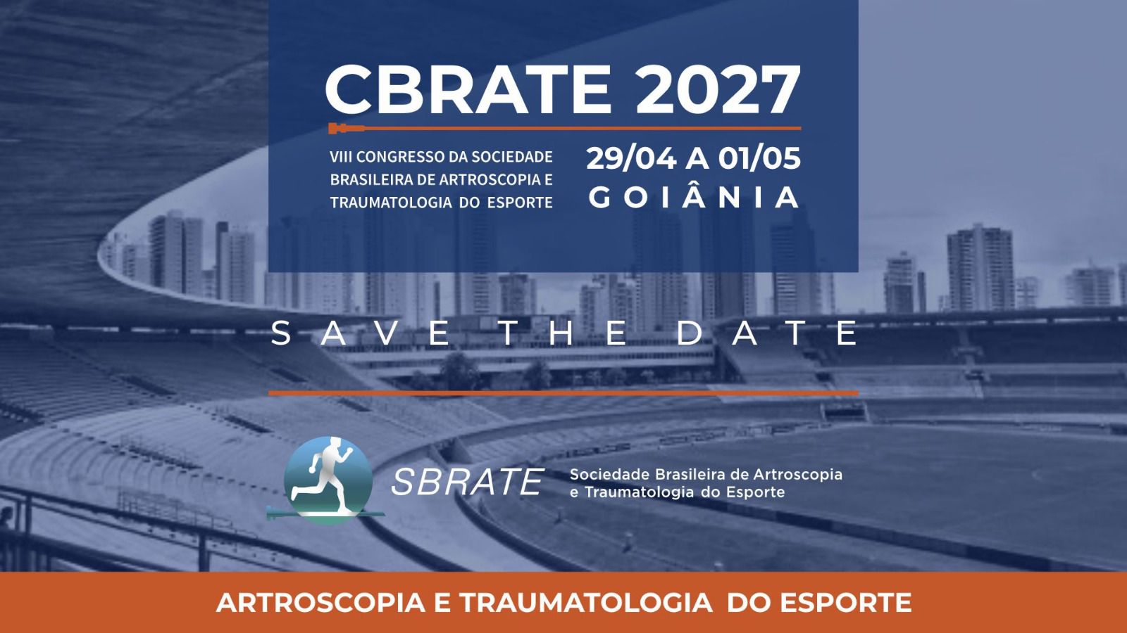 CBRATE 2027 — 29 de abril a 1º de maio, Goiânia